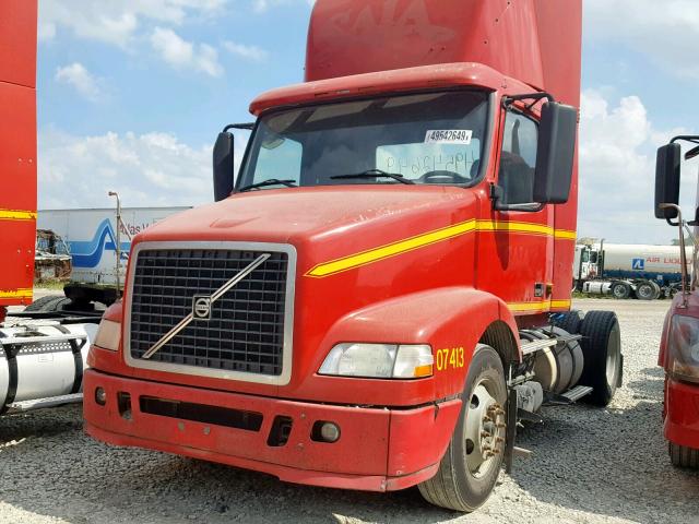 4V4M19GH67N431894 - 2007 VOLVO VN VNM RED photo 2