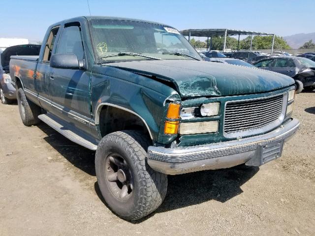 1GTGC29R7VE518801 - 1997 GMC SIERRA C25 GREEN photo 1