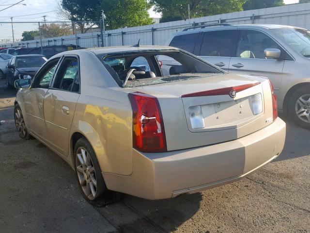 1G6DP577970106814 - 2007 CADILLAC CTS HI FEA TAN photo 3