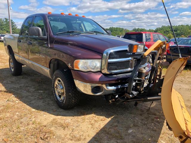 3D7KS28C55G865455 - 2005 DODGE RAM 2500 S BROWN photo 5