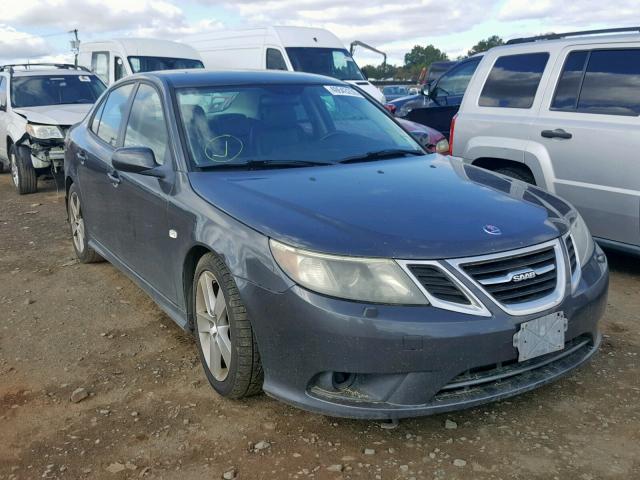 YS3FB49YX91003718 - 2009 SAAB 9-3 2.0T GRAY photo 1