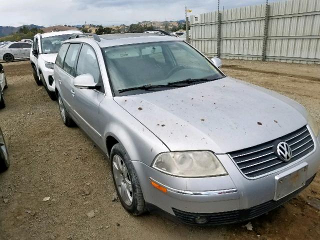 WVWCE63B95E048993 - 2005 VOLKSWAGEN PASSAT GLS SILVER photo 1