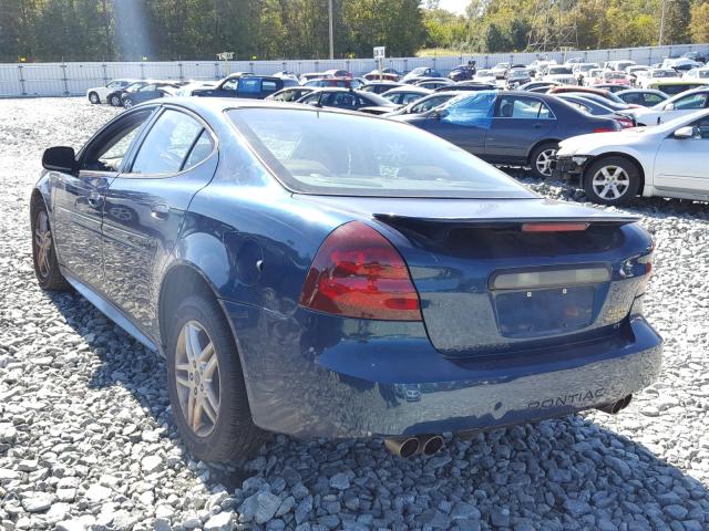 2G2WR554X61141765 - 2006 PONTIAC GRAND PRIX BLUE photo 3
