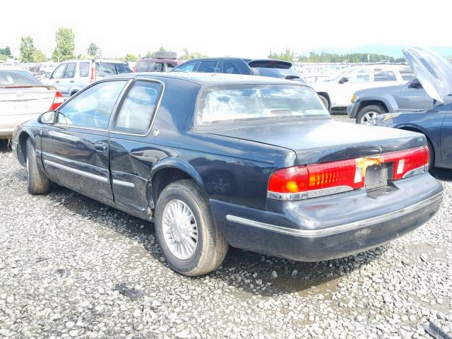 1MELM6240TH613762 - 1996 MERCURY COUGAR XR7 BLACK photo 3