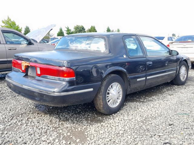 1MELM6240TH613762 - 1996 MERCURY COUGAR XR7 BLACK photo 4