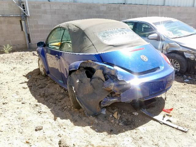 3VWRF31Y17M408118 - 2007 VOLKSWAGEN NEW BEETLE ლურჯი ფოტო 3
