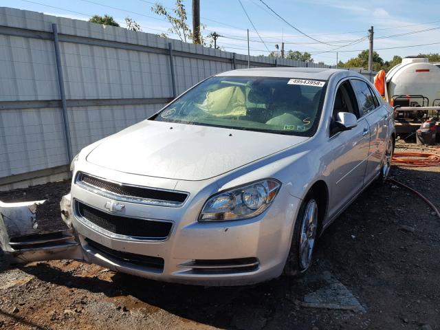 1G1ZD5EU6CF122506 - 2012 CHEVROLET MALIBU 2LT SILVER photo 2