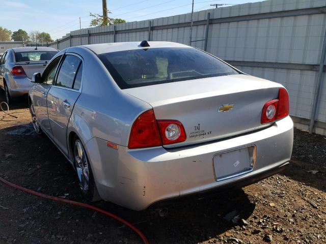 1G1ZD5EU6CF122506 - 2012 CHEVROLET MALIBU 2LT SILVER photo 3