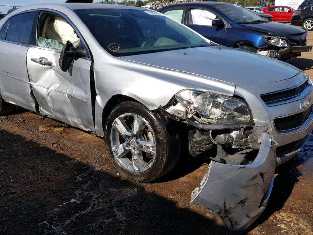 1G1ZD5EU6CF122506 - 2012 CHEVROLET MALIBU 2LT SILVER photo 9