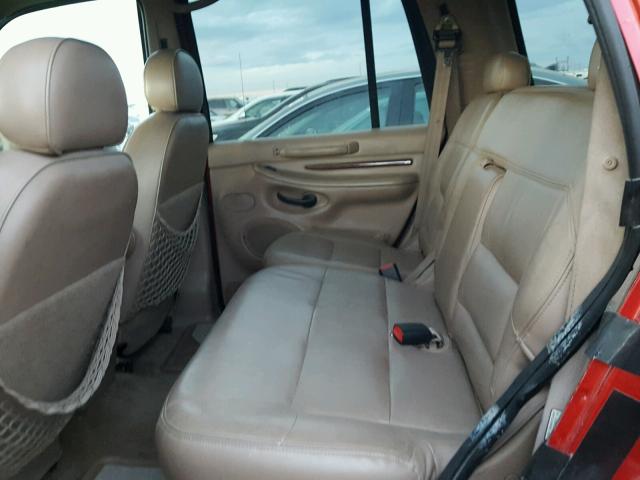 5LMPU28L3XLJ15545 - 1999 LINCOLN NAVIGATOR Қызыл фото 6