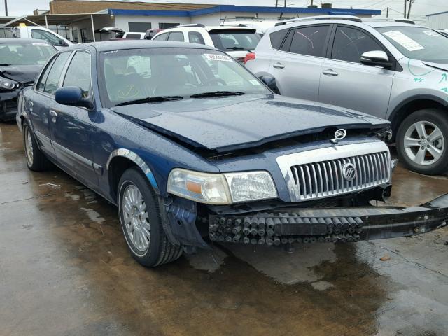 2MEFM75V77X629454 - 2007 MERCURY GRAND MARQ BLUE photo 1