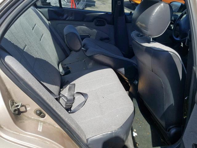 1Y1SK5369RZ106595 - 1994 GEO PRIZM BASE GOLD photo 6