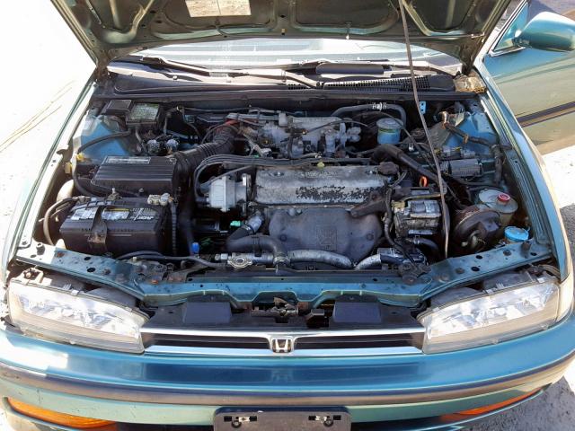 JHMCB7658PC046749 - 1993 HONDA ACCORD LX GREEN photo 7