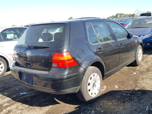 9BWFK61JX34009001 - 2003 VOLKSWAGEN GOLF GL BLACK photo 4