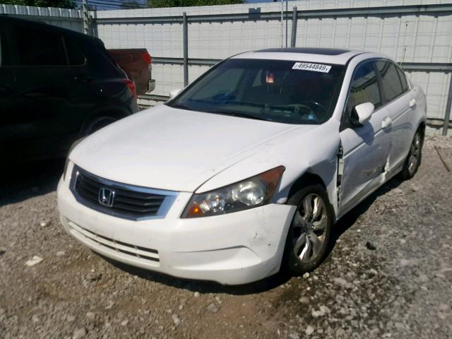 1HGCP26859A121584 - 2009 HONDA ACCORD EXL WHITE photo 2