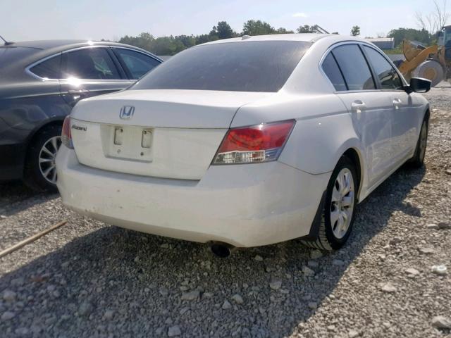 1HGCP26859A121584 - 2009 HONDA ACCORD EXL WHITE photo 4