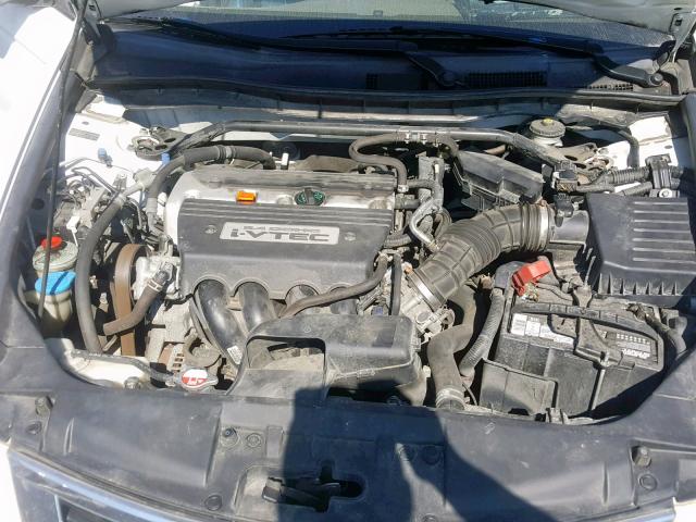 1HGCP26859A121584 - 2009 HONDA ACCORD EXL WHITE photo 7