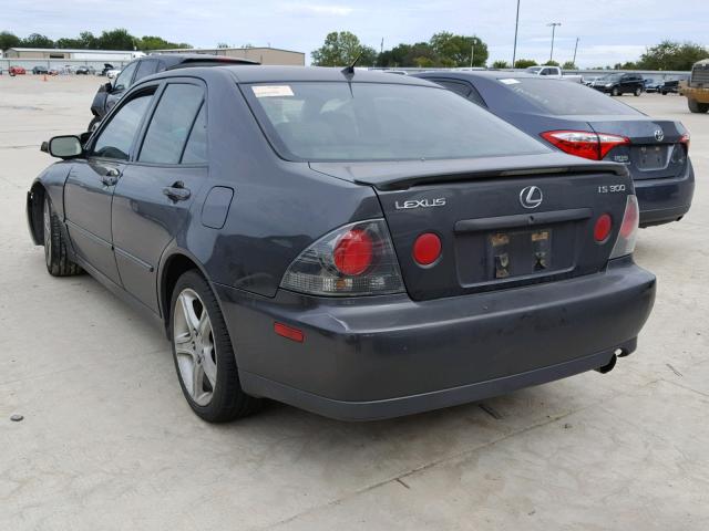 JTHBD192820047558 - 2002 LEXUS IS 300 GRAY photo 3