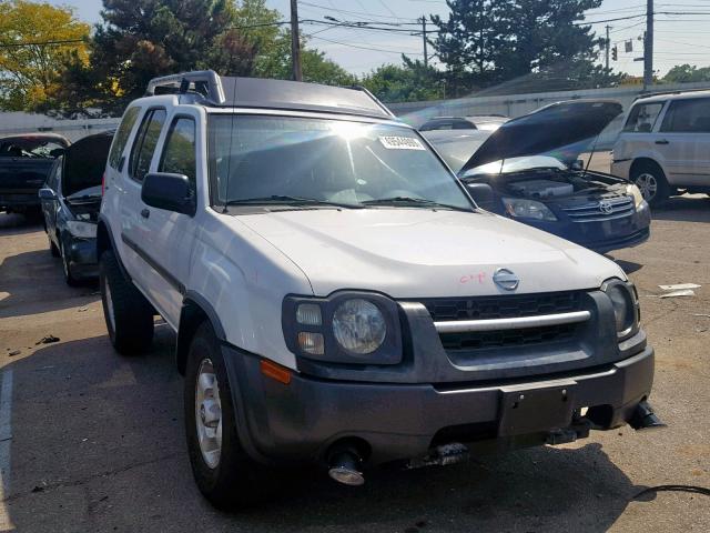 5N1ED28TX2C603894 - 2002 NISSAN XTERRA XE WHITE photo 1