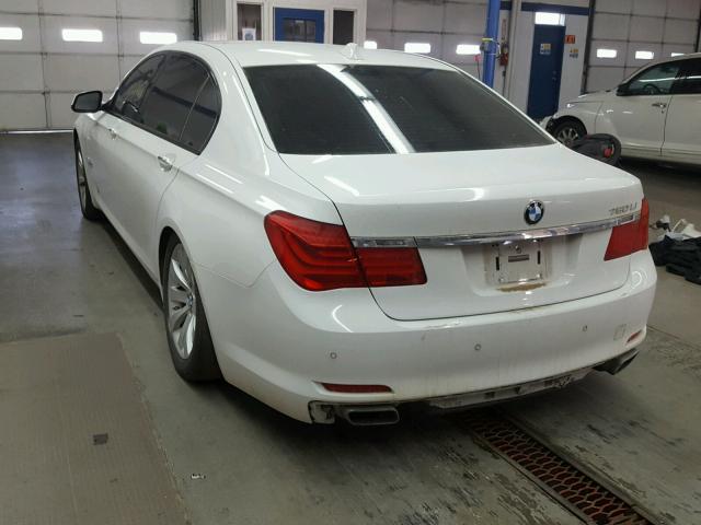 WBAKC8C52BC431928 - 2011 BMW ALPINA B7 WHITE photo 3