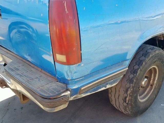 2GTFC29K8M1514836 - 1991 GMC SIERRA C25 BLUE photo 10