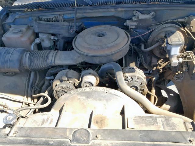 2GTFC29K8M1514836 - 1991 GMC SIERRA C25 BLUE photo 7