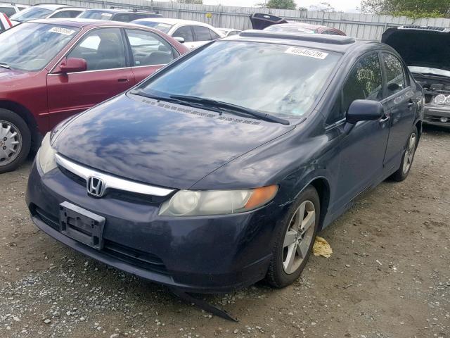 2HGFA15928H511111 - 2008 HONDA CIVIC EXL 黑色 照片 2