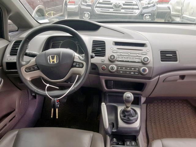 2HGFA15928H511111 - 2008 HONDA CIVIC EXL 黑色 照片 9