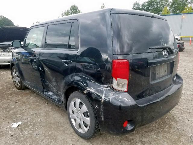 JTLZE4FE4CJ013582 - 2012 TOYOTA SCION XB 黑色 照片 3