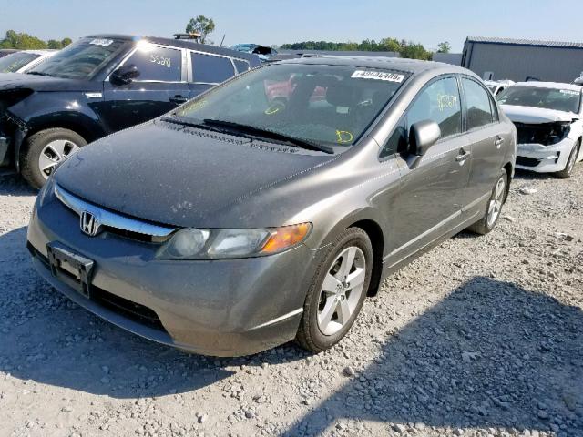 2HGFA16918H316454 - 2008 HONDA CIVIC EXL 灰色 照片 2