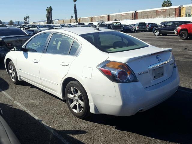 1N4CL21E98C239816 - 2008 NISSAN ALTIMA HYB WHITE photo 3