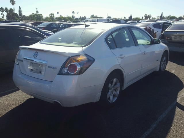 1N4CL21E98C239816 - 2008 NISSAN ALTIMA HYB WHITE photo 4