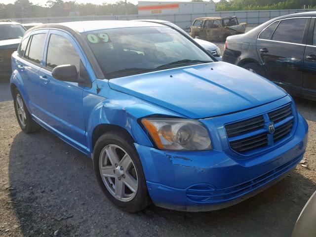 1B3HB48A09D148741 - 2009 DODGE CALIBER SX BLUE photo 1