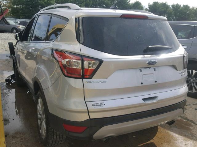 1FMCU9J94JUB18755 - 2018 FORD ESCAPE TIT GRAY photo 3