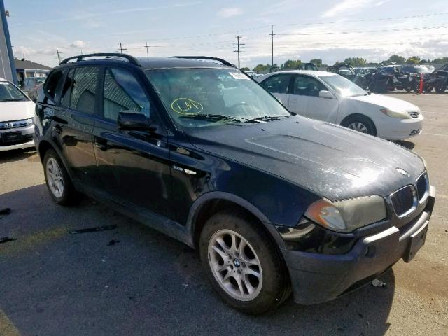 WBXPA73434WB26171 - 2004 BMW X3 2.5I BLACK photo 1