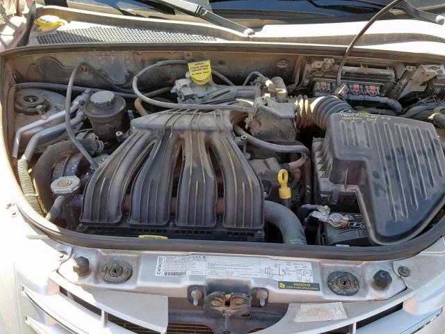 3A4FY48B97T503369 - 2007 CHRYSLER PT CRUISER SILVER photo 7