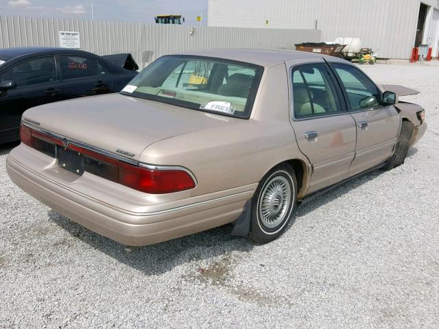 2MELM74W8VX644474 - 1997 MERCURY GRAND MARQ TAN photo 4