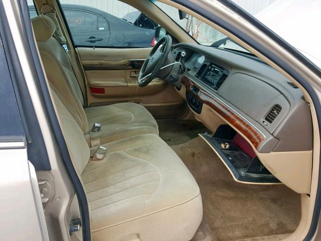 2MELM74W8VX644474 - 1997 MERCURY GRAND MARQ TAN photo 5