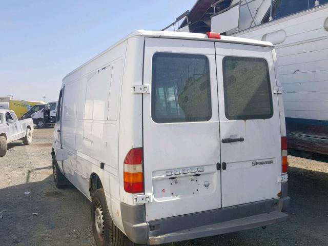 WD0PD644865966621 - 2006 DODGE SPRINTER 2 WHITE photo 3