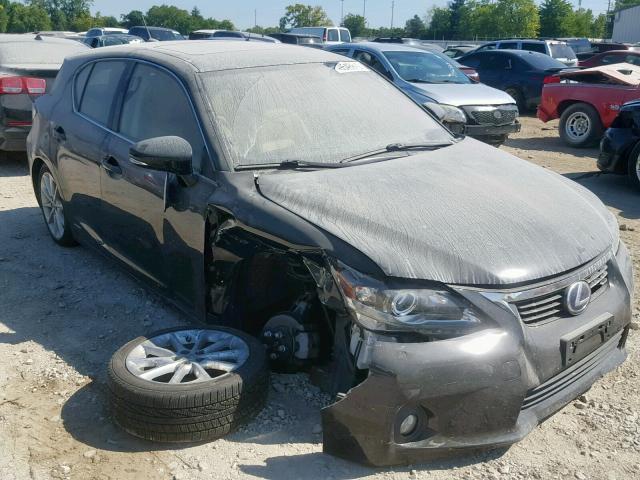 JTHKD5BH2D2168079 - 2013 LEXUS CT 200 BLACK photo 9