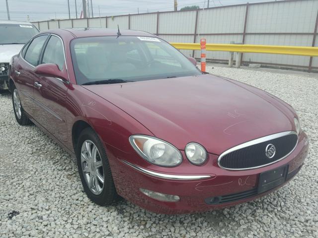 2G4WE567951293871 - 2005 BUICK LACROSSE C RED photo 1