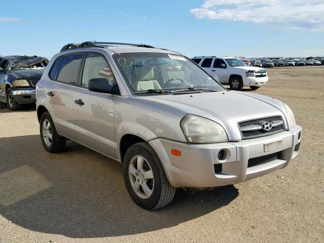 KM8JM12B16U336637 - 2006 HYUNDAI TUCSON GL SILVER photo 1