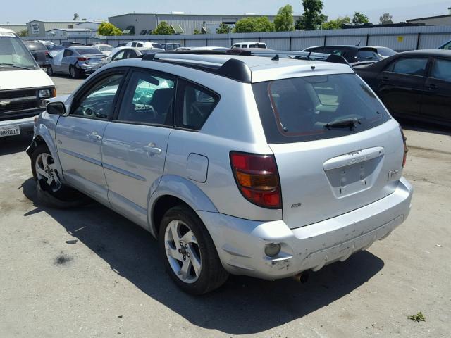 5Y2SM66875Z441690 - 2005 PONTIAC VIBE SILVER photo 3