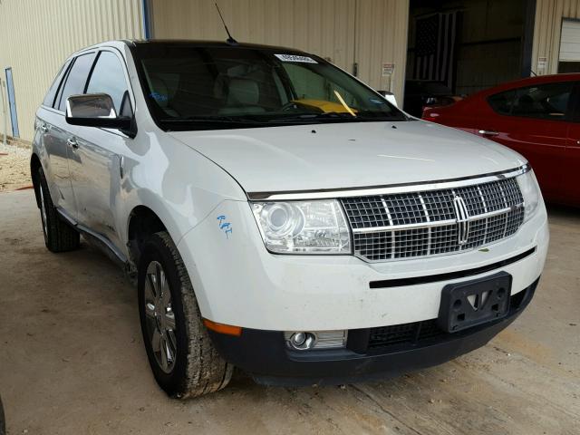 2LMDU88C79BJ05665 - 2009 LINCOLN MKX WHITE photo 1