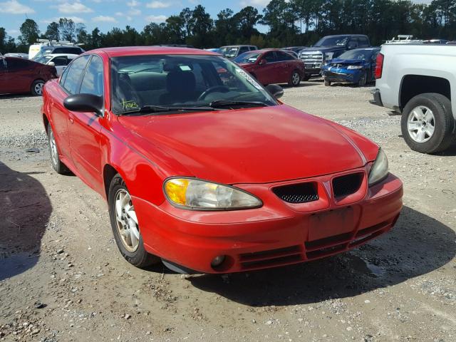 1G2NE52F84C205774 - 2004 PONTIAC GRAND AM S RED photo 1