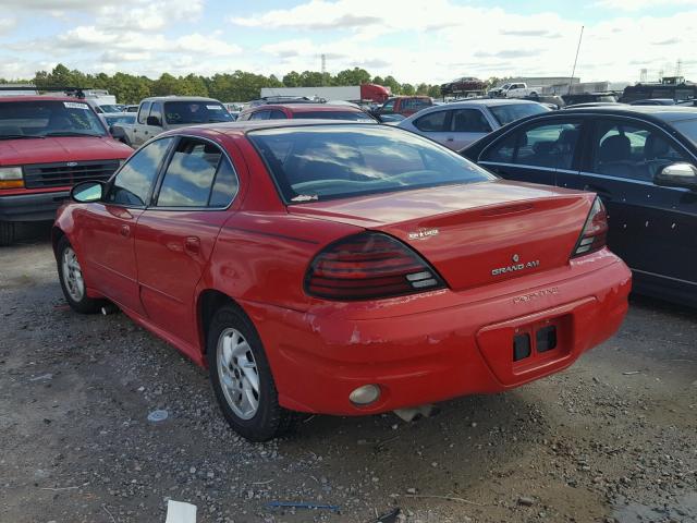 1G2NE52F84C205774 - 2004 PONTIAC GRAND AM S RED photo 3