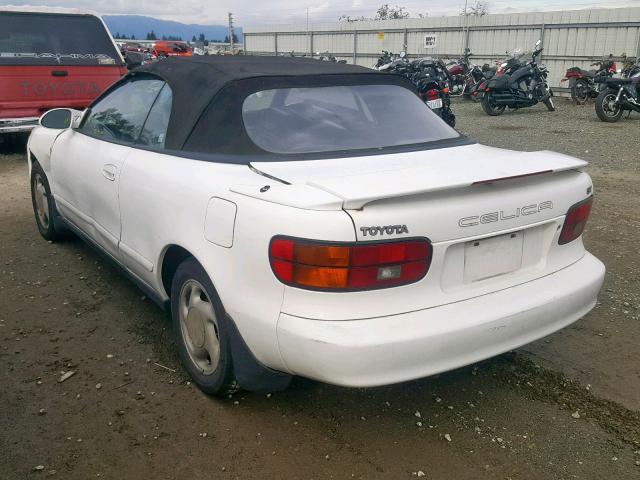 JT5ST87K3M0049538 - 1991 TOYOTA CELICA GT WHITE photo 3