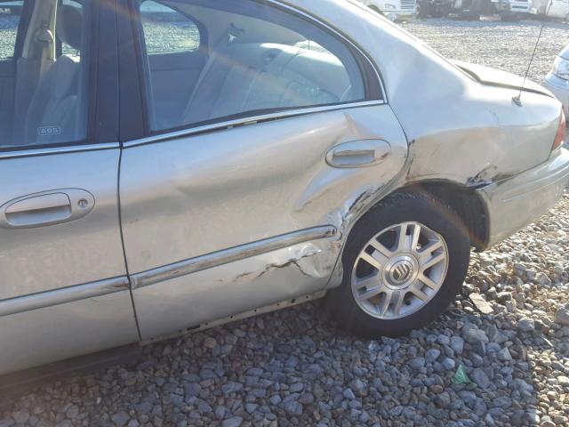 1MEFM50215A601883 - 2005 MERCURY SABLE GS SILVER photo 9