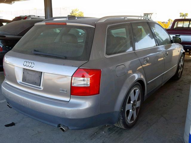 WAUVT68E74A042968 - 2004 AUDI A4 3.0 AVA GRAY photo 4