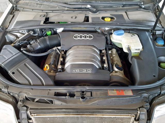 WAUVT68E74A042968 - 2004 AUDI A4 3.0 AVA GRAY photo 7